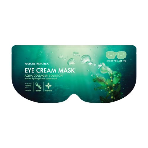 Mặt nạ mắt Nature Republic Aqua Collagen Solution Marine Hydrogel Eye Cream Mask